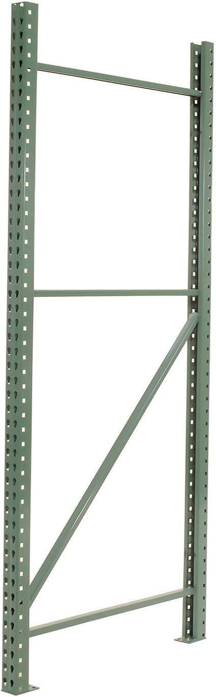 Global Industrial Steel Pallet Rack Upright Frame, 48"W x 96"H